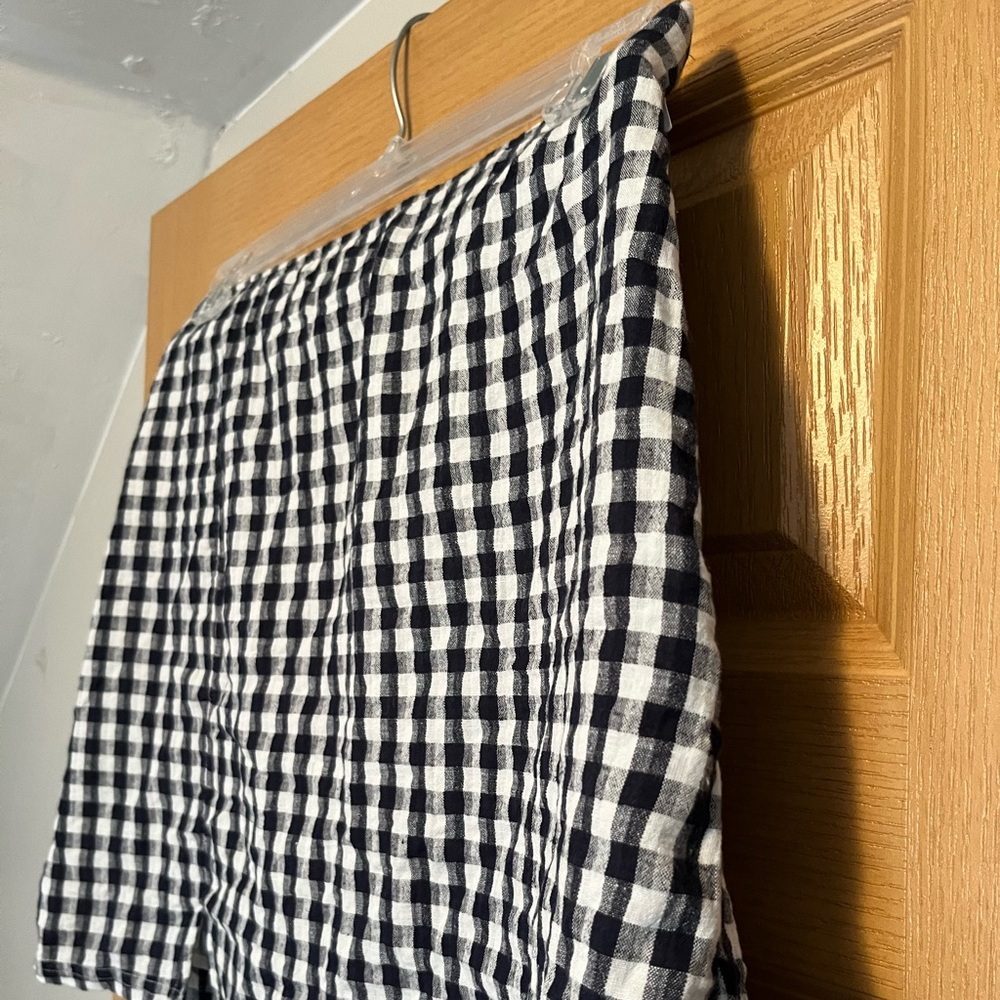 American Eagle Outfitters Black and White Checkered Mini Skirt - Picture 8 of 10